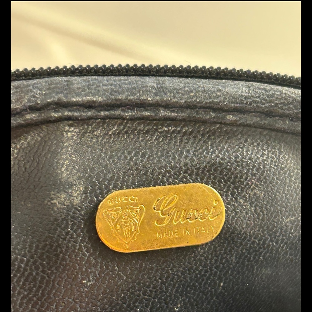 Gucci Monogram Pouch with Red and Blue Accent - Picture 6 of 7